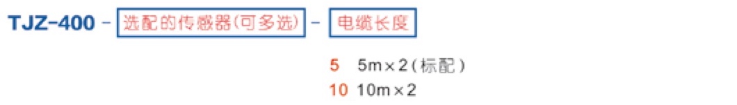 TJZ-300 便攜式超聲波流量計(jì) 選型編號(hào)